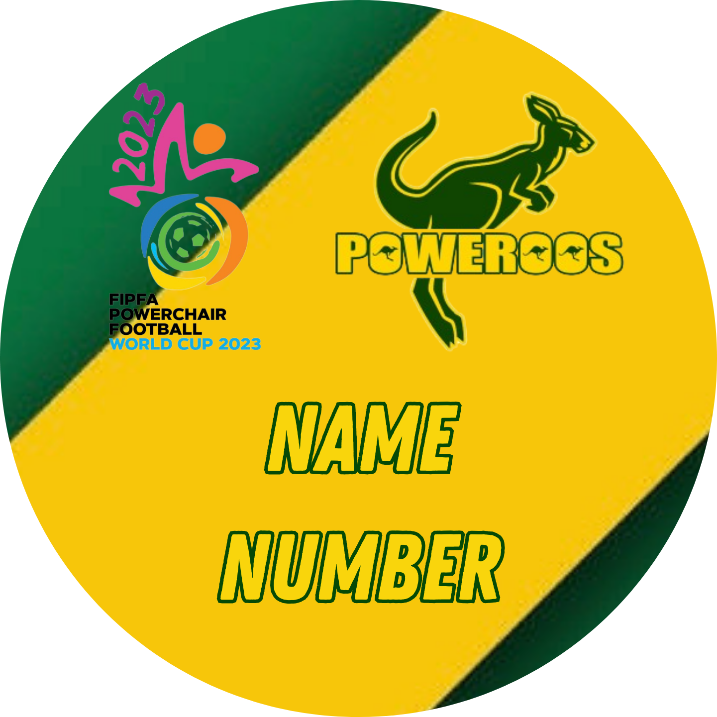 Australia 2023 World Cup Wheel Discs