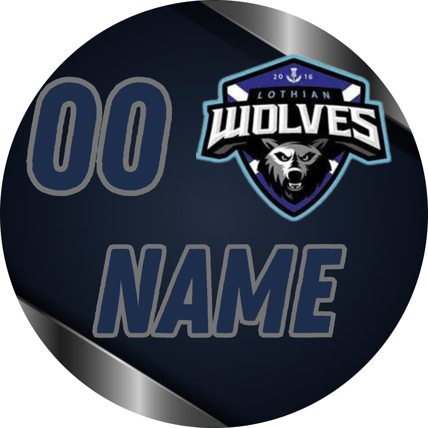 Lothian Wolves 2023/24 Wheel Discs