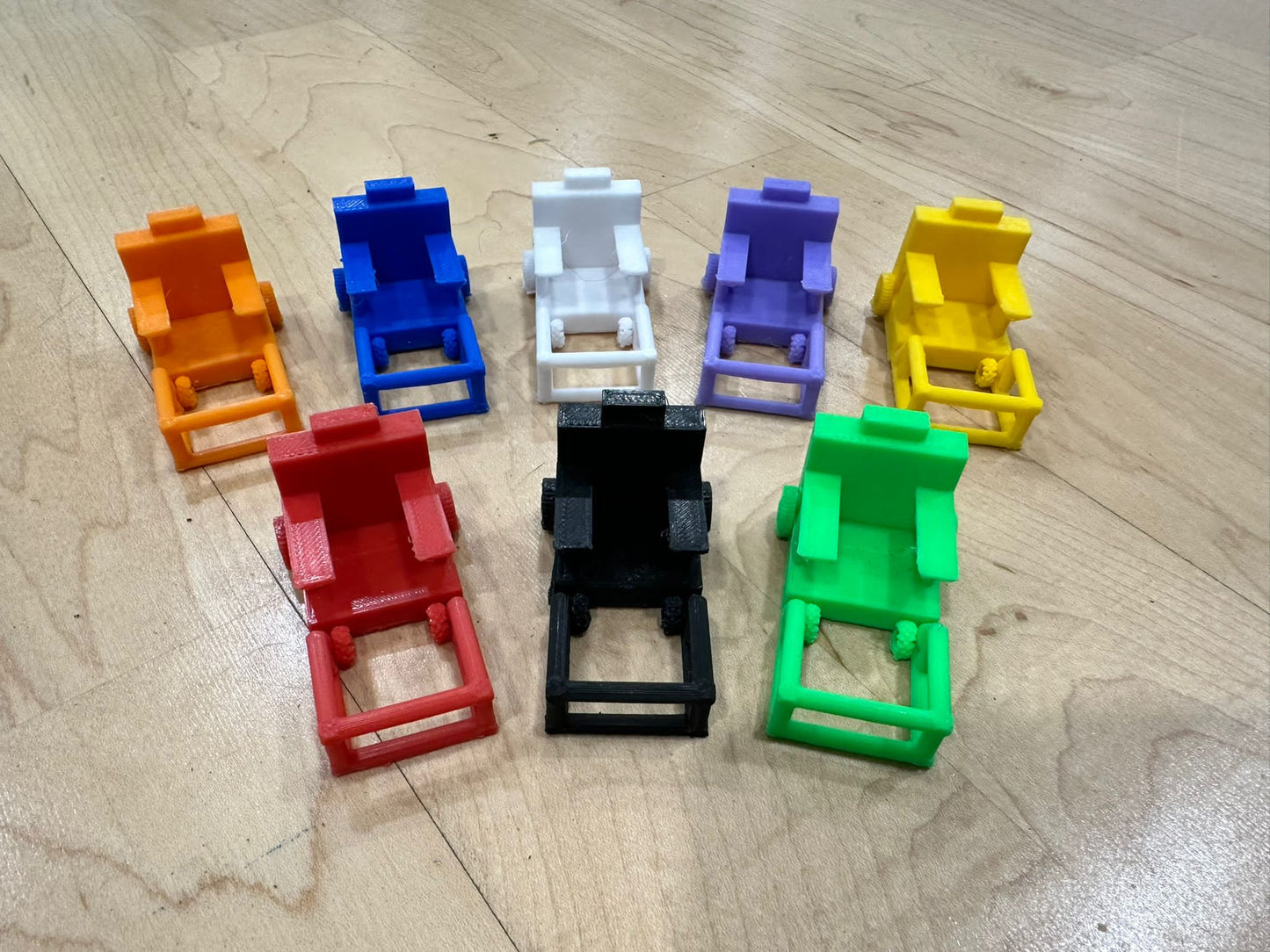 A Pack Of Four Powerchair Tactics Board Magnets