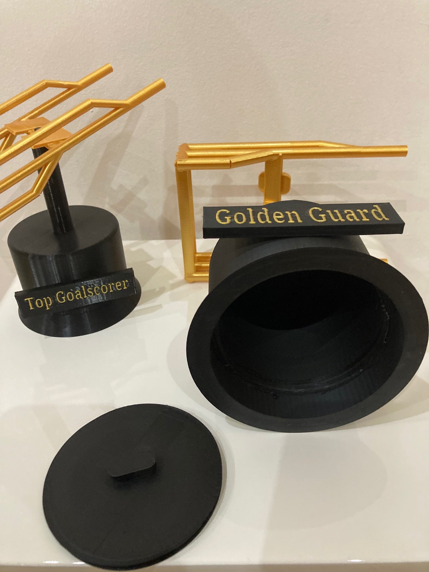 All New - Large Golden Guard/Top Goalscorer Trophy