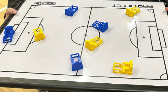 A Pack Of Four Powerchair Tactics Board Magnets