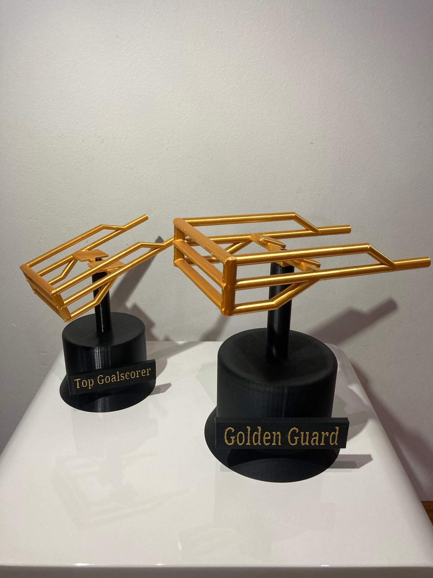 All New - Large Golden Guard/Top Goalscorer Trophy