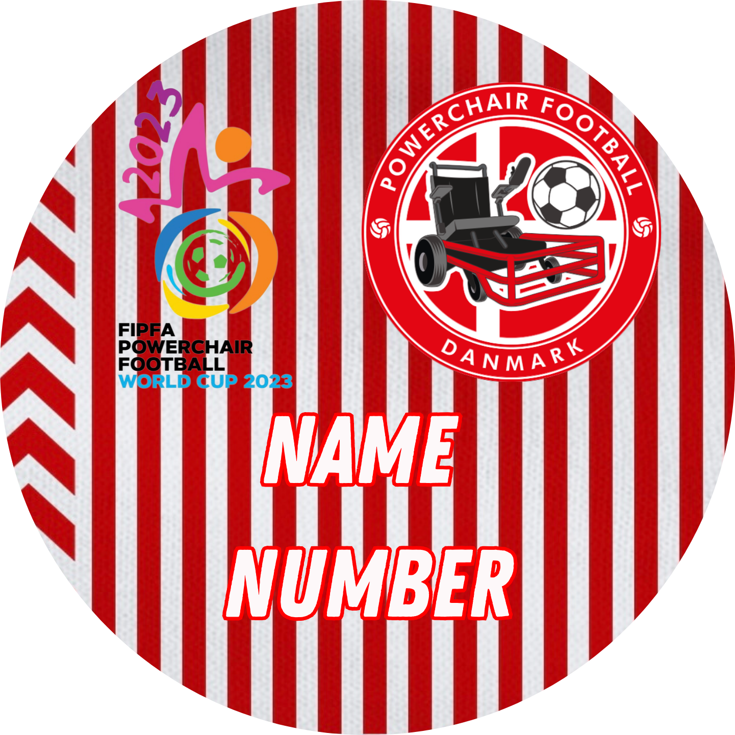 Denmark 2023 World Cup Wheel Discs