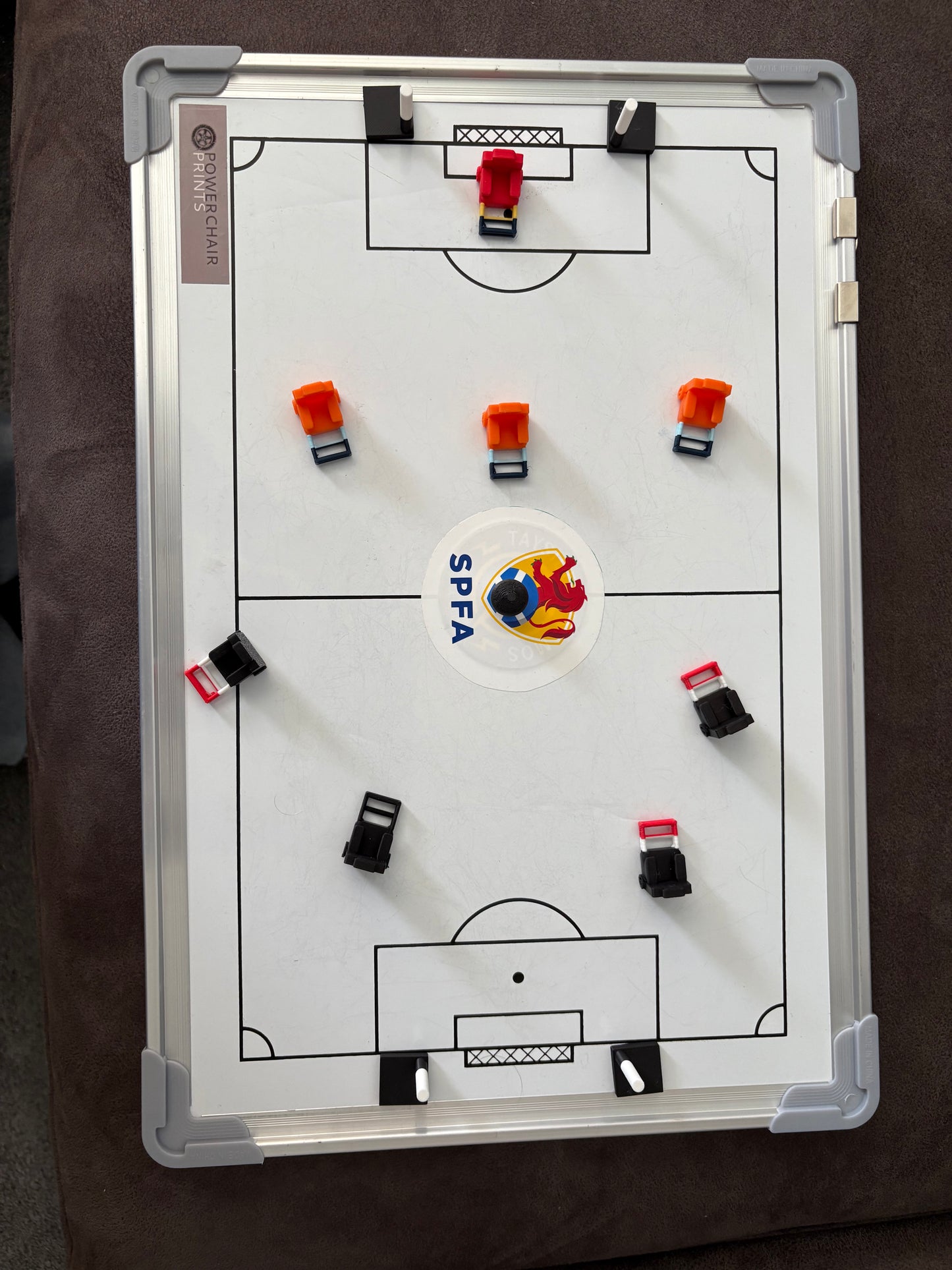 A Eight Mini Powerchair Tactics Board Magnets