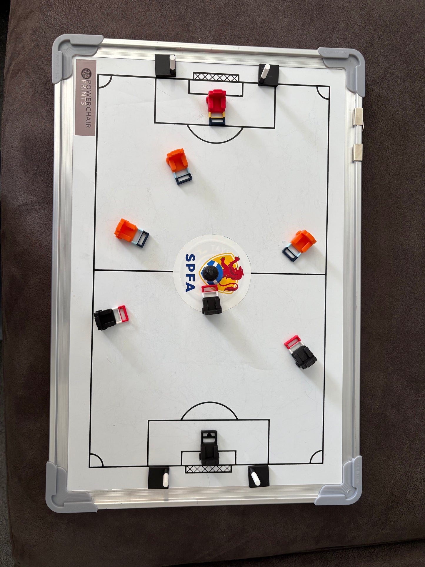 A Custom Tactics Board and Mini Magnets Pack