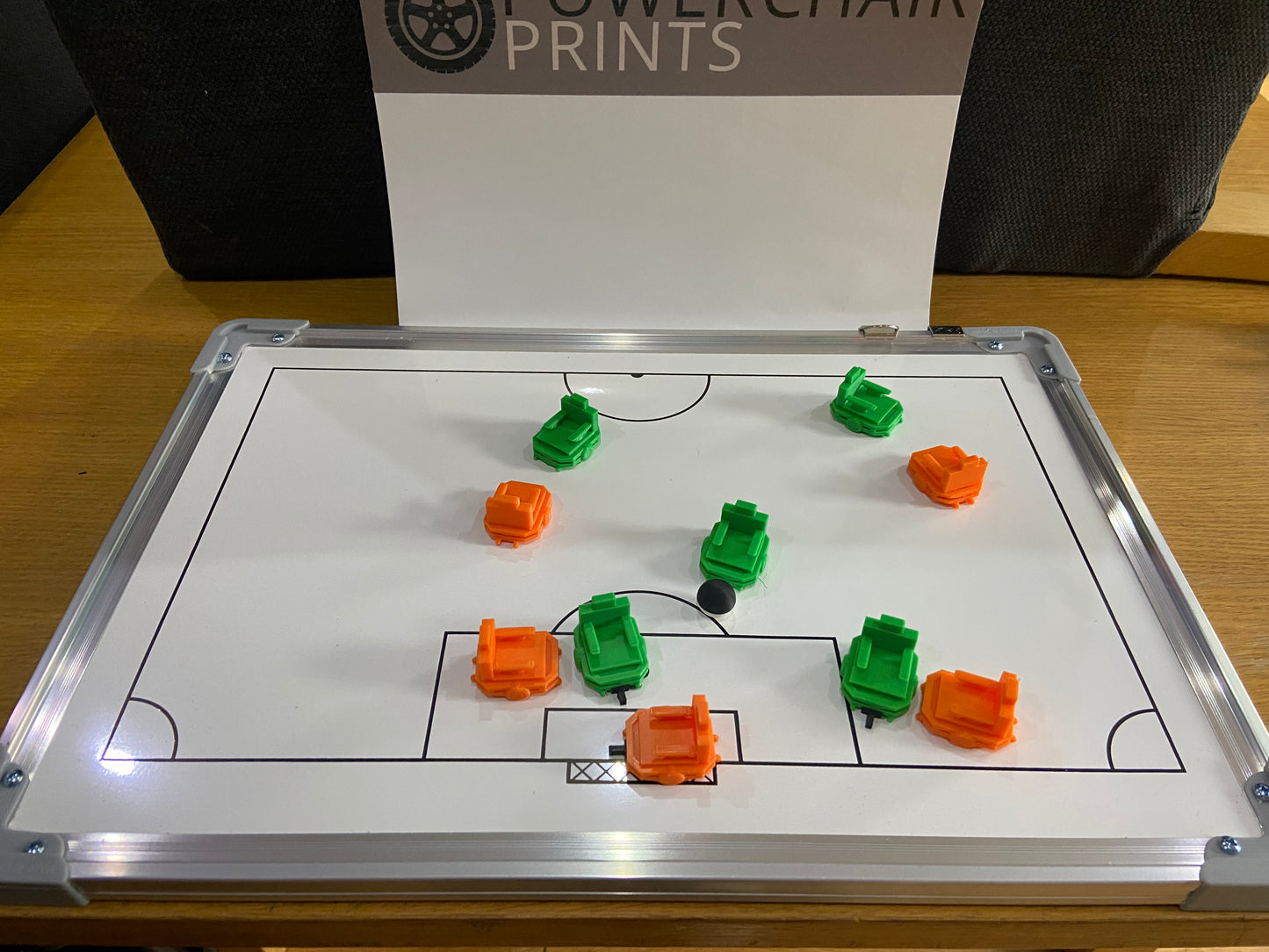 Pack Of 12 Powerchair Hockey Tactics Board Magnets
