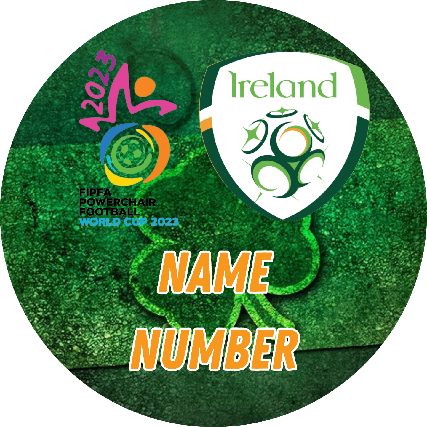 Republic Of Ireland 2023 World Cup Wheel Discs